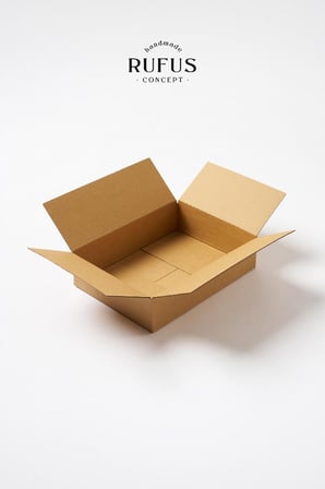25,5x19,5x6,5cm kraft koli 25 adet