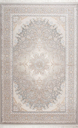 Artemis Halı Palace 05193A Gold Kemik Klasik Retro İpek Halı