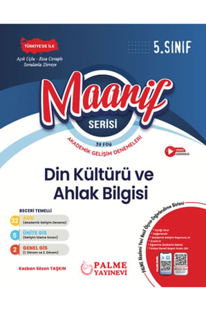 5.SINIF MAARİF FEN BİLİMLERİ - DİN KÜLTÜRÜ VE AHLAK BİLGİSİ
