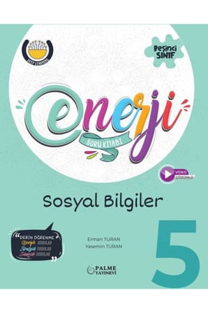 PALME 5.SINIF ENERJİ SOSYAL BİLGİLER - TÜRKÇE - 10 DENEME SINAVI