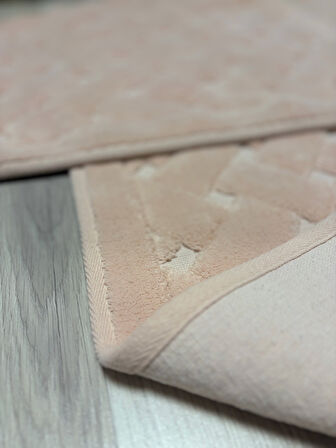 Kapadokya Yumuşacık, Süper Emici 2'li 100% Pamuk Ultra Lüks Banyo Paspası Seti