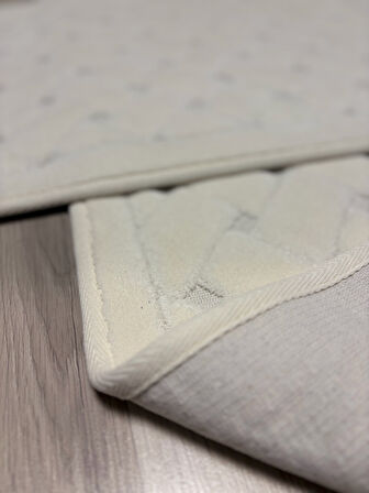 Kapadokya Yumuşacık, Süper Emici 2'li 100% Pamuk Ultra Lüks Banyo Paspası Seti