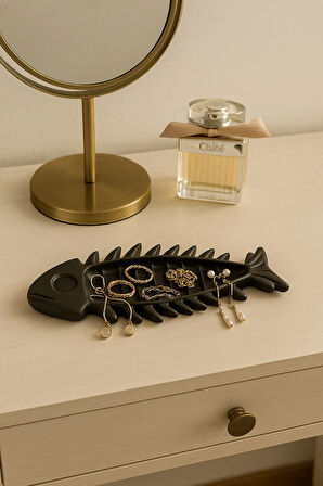 3D Tasarım Balık Figürlü Takı Organizeri