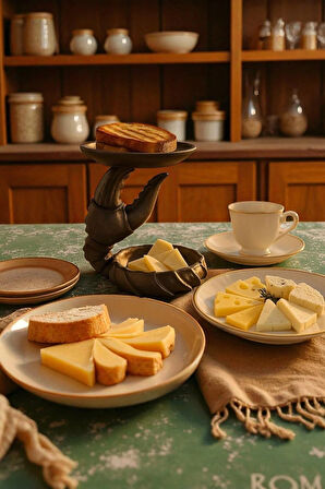 Dekoratif Yengeç Kıskaç Tasarım Sunumluk Takı Mum Şeker Vegan Üretim