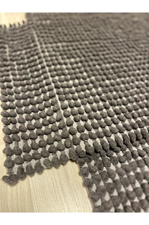 Pamukkale Yumuşacık, Süper Emici 2'li %100 Pamuk Ultra Lüks Banyo Paspası Seti