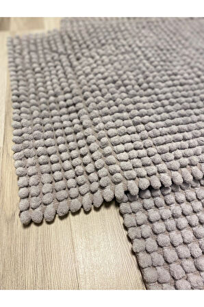 Pamukkale Yumuşacık, Süper Emici 2'li %100 Pamuk Ultra Lüks Banyo Paspası Seti