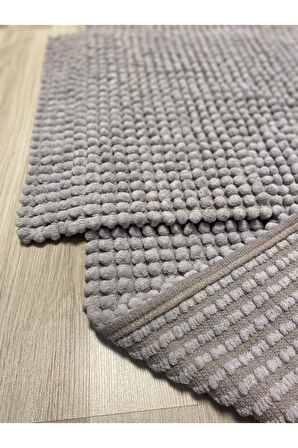 Pamukkale Yumuşacık, Süper Emici 2'li %100 Pamuk Ultra Lüks Banyo Paspası Seti