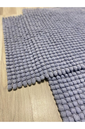 Pamukkale Yumuşacık, Süper Emici 2'li %100 Pamuk Ultra Lüks Banyo Paspası Seti