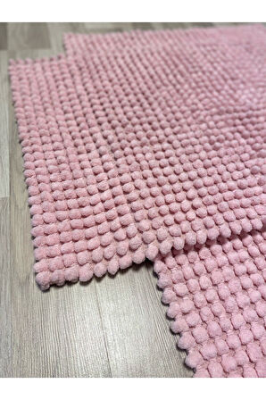 Pamukkale Yumuşacık, Süper Emici 2'li %100 Pamuk Ultra Lüks Banyo Paspası Seti