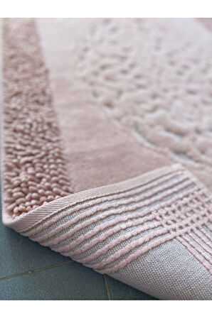 Pamukkent Yumuşacık, Süper Emici 2'li 100% Pamuk Ultra Lüks Banyo Paspası Seti