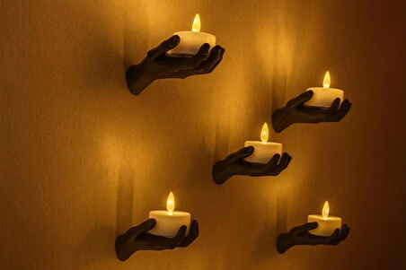 5li El Figür Duvar Mumluk 