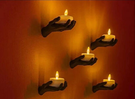 5li El Figür Duvar Mumluk 