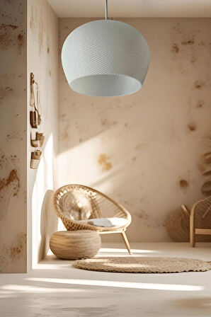 Modern Lüks Tombul Avize Serisi Çevre Dostu Mutfak Yatak Odası Sarkıt 27 cm