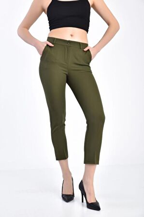 Atlas Bilek Haki Kadın Pantolon