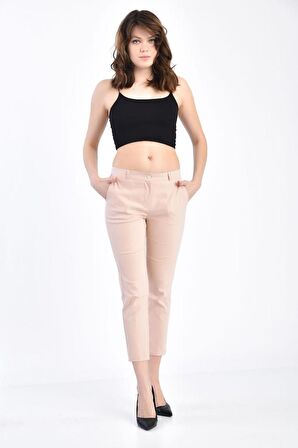 Dacia Pudra Bilek Kadın Pantolon