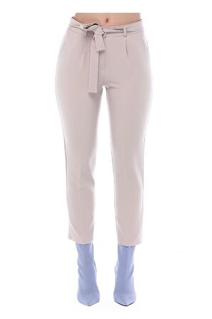 Kuşaklı Taş Bilek Kadın Pantolon