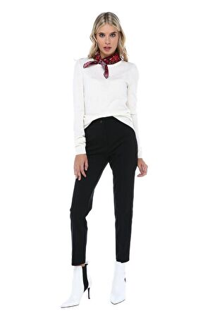 Atlas Bilek Siyah Kadın Pantolon