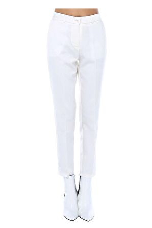 Dacia Beyaz Bilek Kadın Pantolon