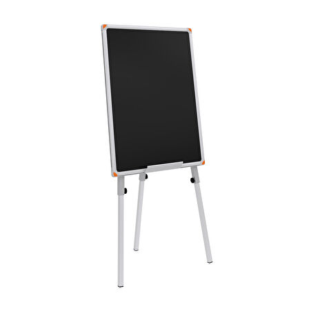 50X70 CM TELESKOPİK AYAKLI YAZI TAHTASI SİYAH-PAN106S