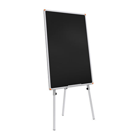 80X120 CM TELESKOPİK AYAKLI YAZI TAHTASI SİYAH-PAN110S