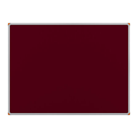 90X180 CM BORDO KUMAŞ KAPLI ALÜMİNYUM ÇERÇEVE PANO-PAN156