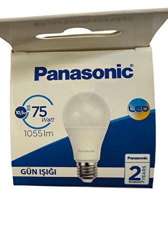 Panasonic 10,5W (75W) 4000K (Günışığı) E27 Duylu Led Ampul (2 Adet)