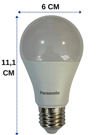 Panasonic 10,5W (75W) 6500K (Beyaz Işık) E27 Duylu Led Ampul