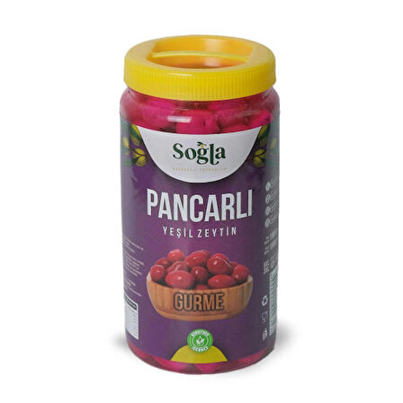 Pancarlı Yeşil Zeytin 1000g