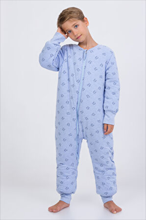 Erkek Çocuk Uyku Tulumu 6-9 Yaş Kalın Elyaf Dolgulu Premium Kalite 2.5 Tog 