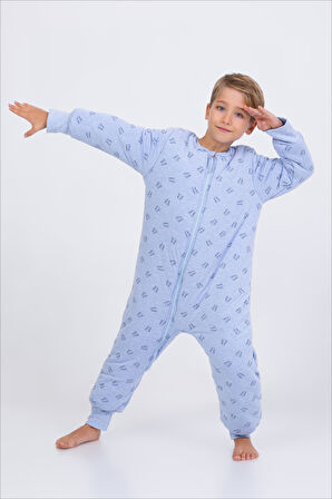 Erkek Çocuk Uyku Tulumu 6-9 Yaş Kalın Elyaf Dolgulu Premium Kalite 2.5 Tog 