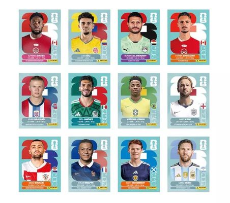 Panini FIFA World Cup 2026 Çıkartma Paketi 10 Paket 70 sticker