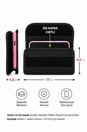 Kemer Kılıf iPhone 12 13 14 15 16 17 Pro Max-iPhone 14 15 16 Plus Cırt Kapaklı Lastikli Bel Kılıfı