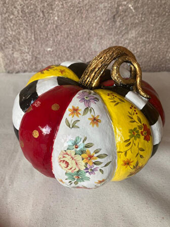 Balkabağı (Kabak) Çiçeği Rüyası Orta Boy Dekoratif Kabak