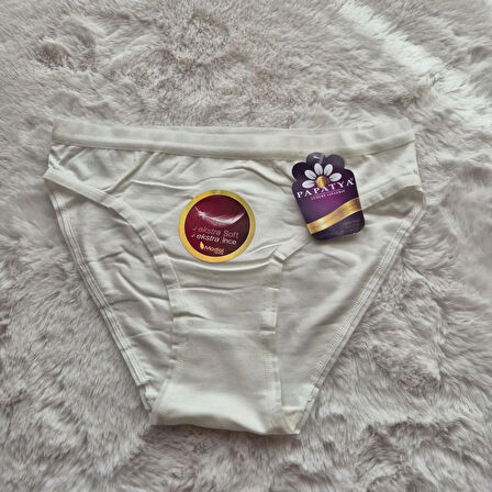 Kadın 3’lü Paket Modal Slip Külot – Yumuşak, Nefes Alabilen Ve Rahat Tasarım ( Papatya )