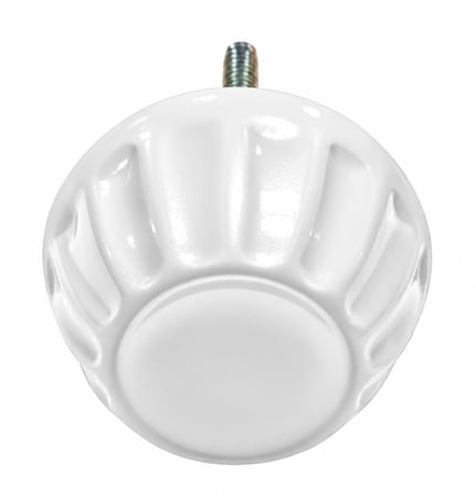 Baba Papatya Kapı Tokmağı Kapı Topuzu Kolu Metal Tokmak BEYAZ Kapı Tutacağı