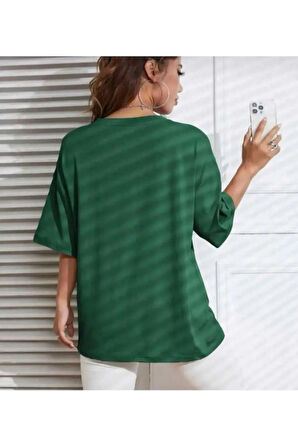 MALKOÇBEY PAPATYA BASKILI OVERSİZE UNİSEX BASİC T-ŞHİRT