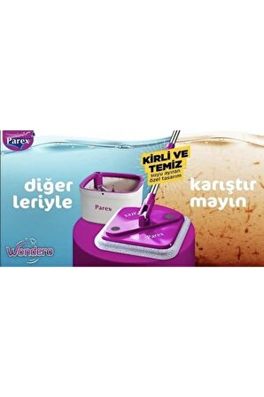 Wondero Otomatik Temizlik Seti - Temiz & Kirli Suyu Ayırma Özelliği