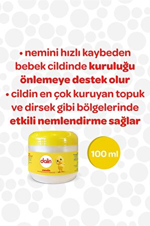 Dalin Vazelin 100 ml 2 Adet