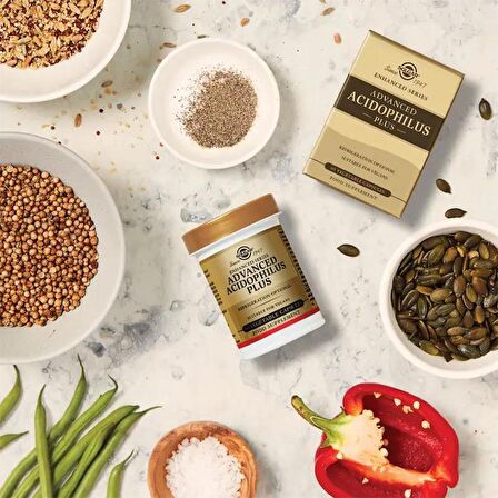 Solgar Advanced Acidophilus Plus 60 V-Kapsül 2 Adet