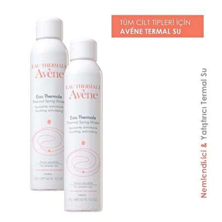 Avène Eau Thermale Thermal Spring Water 300 ml 2 Adet 