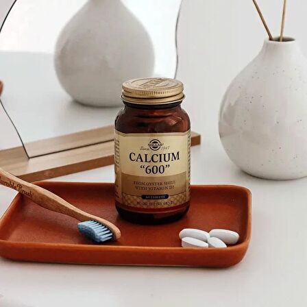 Solgar Calcium Oyster Shell 600 mg 60 Tablet 3 Adet