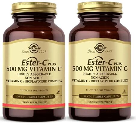 Solgar Ester-C 500 mg 100 Kapsül 2 Adet