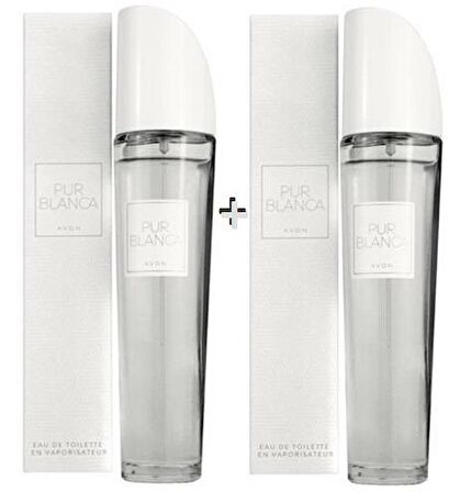 Avon Pur Blanca EDP Çiçeksi Kadın Parfüm 2x50 ml  