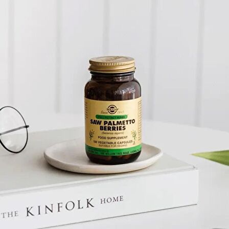 Solgar Saw Palmetto Berries 100 Kapsül 2 Adet