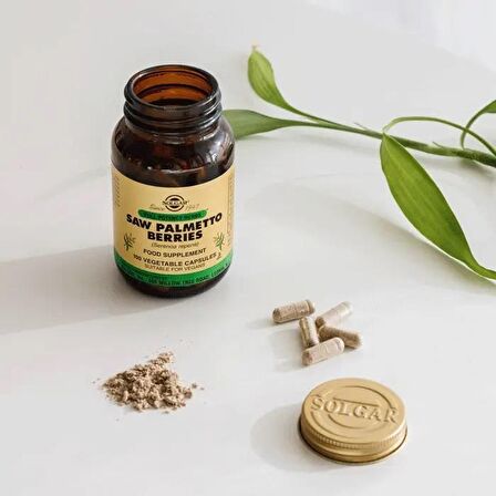 Solgar Saw Palmetto Berries 100 Kapsül 2 Adet