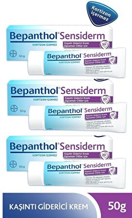 Bepanthol Sensiderm Kaşıntı Giderici Krem Krem 3 x 50 gr