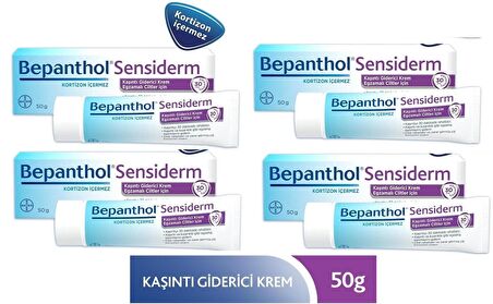 Bepanthol Sensiderm Kaşıntı Giderici Krem Krem 4 x 50 gr