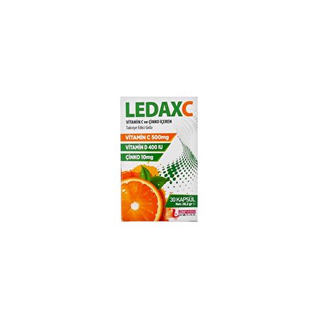 Ledafish Balık Yağı 150 ml + Ledaxc Vitamin C Vitamin D ve Çinko İçeren 30 Kapsül