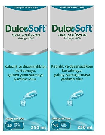 Dulcosoft Oral Solüsyon Makrogol 4000 250 ml 2 Adet