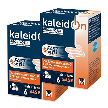 Kaleidon Probiyotik Fast Melt Formula 6 Saşe 2 Adet